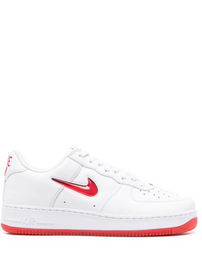 Nike Air Force 1 Retro Leather Sneakers In White