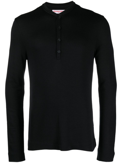 Orlebar Brown Harrison Modal-cashmere T-shirt In Black