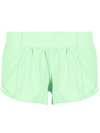 Lululemon Hotty Hot Low-rise Lined Shorts 4" In Green