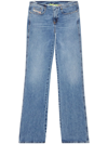 Diesel 2003 D-escription 09g93 Bootcut Jeans In Blue