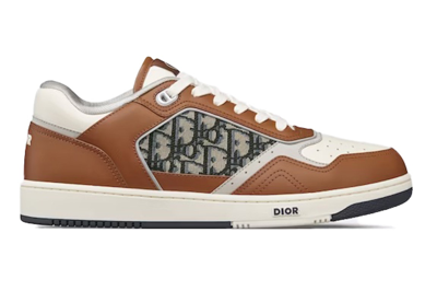 Pre-owned Dior B27 Low Brown Cream In Brown/cream/beige