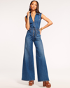 Ramy Brook Jemma Denim Jumpsuit In Medium Wash