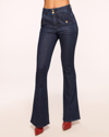 Ramy Brook Mase High-rise Flare Jean In Dark Wash