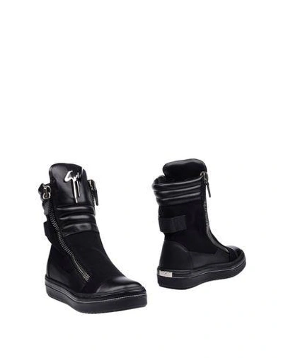 Giuseppe Zanotti Boots In Black