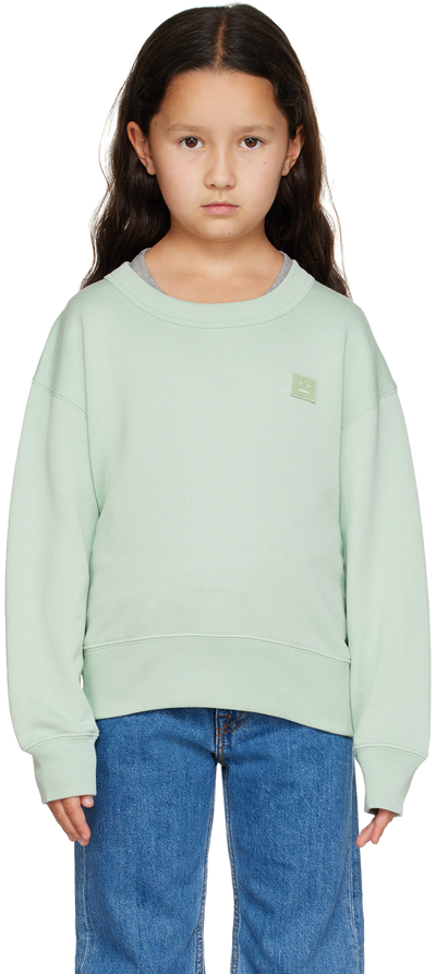 Mini Kozu XOXO Sweater in Beige - Acne Studios Kids