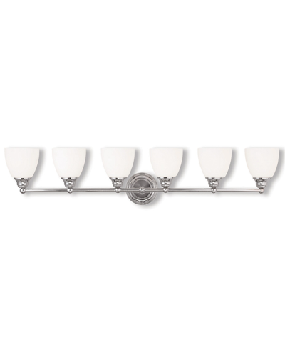 Livex Lighting Livex Somerville 6-light Polished Chrome Bath-light