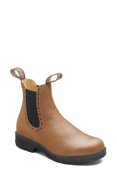 Blundstone Footwear Water Resistant Chelsea Boot In Camel