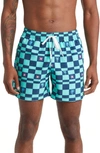 Chubbies 5.5-inch Swim Trunks In Great Checks