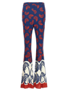 La Doublej La Double J 'superflare' Pants In Multicolor