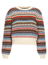 Loro Piana Trujillo Fair Isle Silk, Cashmere And Cotton-blend Sweater In Multicolor