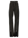 Rick Owens Bolan Stretch Denim Bootcut Jeans In Black