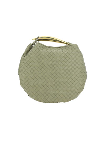 Bottega Veneta Sardine Handbag In Travertine/muse Bra
