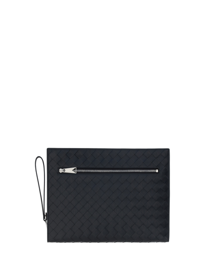 Bottega Veneta Men Avenue Pouch Bag In Multicolor