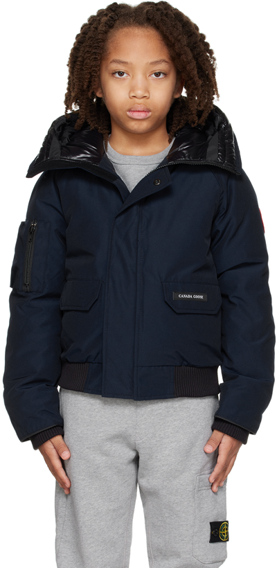 Atlantic Navy Bomber Canada Goose Womens Canada Goose Kids Navy