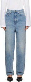 KHAITE BLUE 'THE MARTIN' JEANS