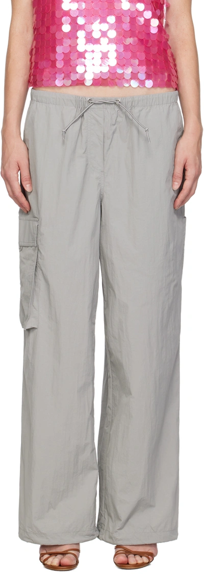 Saks Potts Gray Esther Trousers In Grey