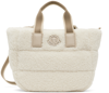 MONCLER WHITE MINI CARADOC TOTE