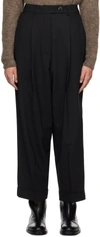 CORDERA BLACK TAILORING TROUSERS