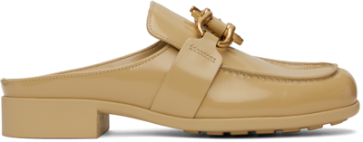 Bottega Veneta Beige Monsieur Loafers In 2624 Cane Sugar