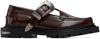 TOGA SSENSE EXCLUSIVE BROWN LOAFERS