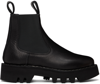 SOFIE D'HOORE BLACK FOAL CHELSEA BOOTS