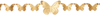 Blumarine Butterfly Chain Belt In N0835 Oro