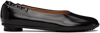Bottega Veneta Atomic Lambskin Leather Ballerina Flats In 1000 Black
