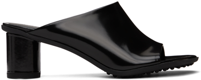 Bottega Veneta Black Atomic Mules In 1000 Black