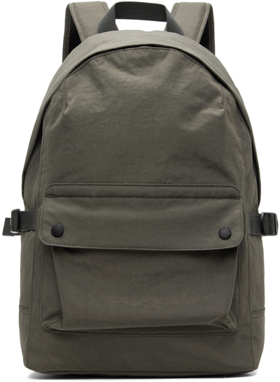 Ps By Paul Smith Gray Happy Face Backpack In 73 Greys