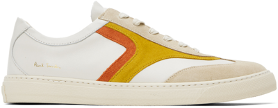 Paul Smith Off-white Callahan Sneakers In Whites