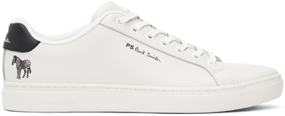 Ps By Paul Smith Off-white Rex Sneakers In 01 Whites