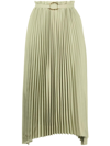 REJINA PYO DILAN PLEATED MIDI SKIRT