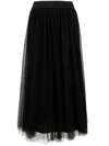 Fabiana Filippi Tulle Skirt In Black