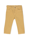 Bonpoint Cookie Corduroy Jeans In Yellow