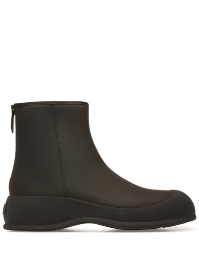 Bally Carsey Round-toe Boots In Black