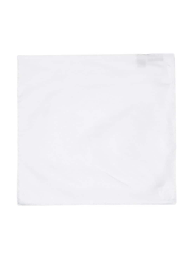 Tom Ford Silk-twill Pocket Square In White