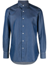 FINAMORE 1925 NAPOLI LONG-SLEEVE DENIM SHIRT