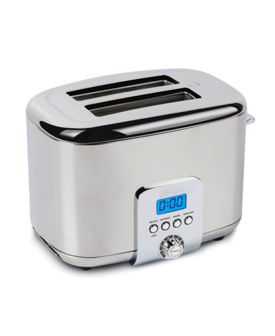 All-clad Digital Stainless Steel 8.9" Toaster, 2 Slice In Silver