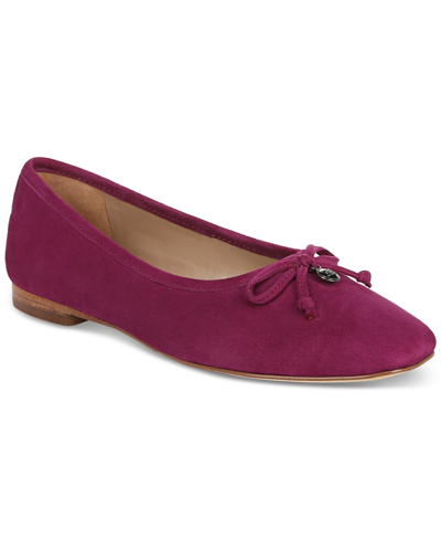 Sam Edelman Meadow Ballet Flat In Purple