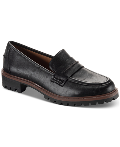 Style & Co Women's Wandaa Slip-on Lug Loafer Flats, Created For Macy's In Multi