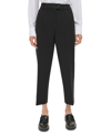 CALVIN KLEIN PETITE PLEAT-FRONT CROPPED ANKLE PANTS