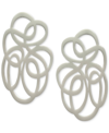 SWANKY DESIGNS TATIANA SWIRL DROP EARRINGS