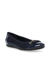 ANNE KLEIN WOMEN'S ABLE ALMOND-TOE BALLET FLATS