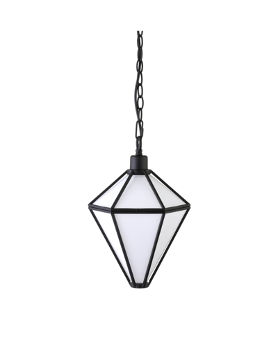Hudson & Canal Adara 10" Wide Pendant With Glass Shade In Blackened Bronze