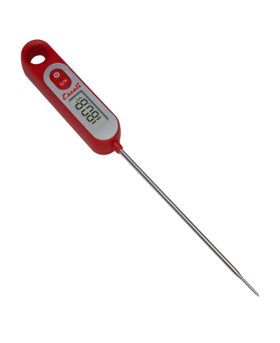 Escali Digital Long Stem Thermometer In Red