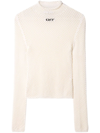 OFF-WHITE OFF-WHITE OPEN-KNIT TOP