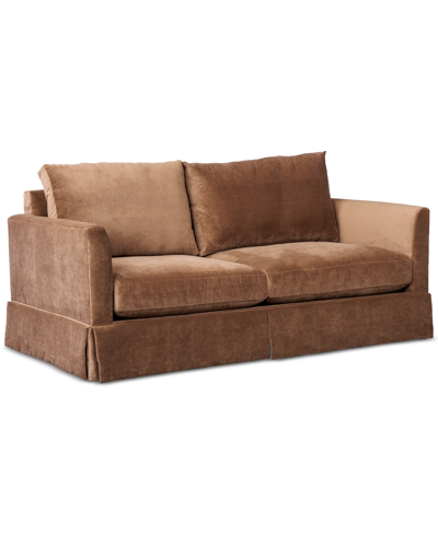 Furniture Harnsey 71" Fabric Loft Sofa, Created For Macy's In Taupe