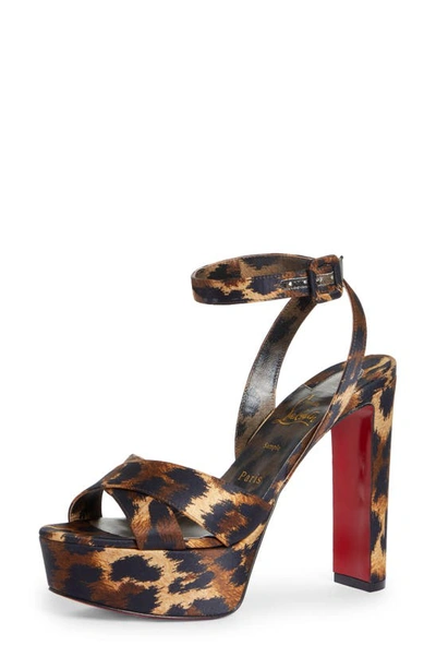 CHRISTIAN LOUBOUTIN SUPRAMARIZA PLATFORM SANDAL