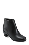 Easy Spirit Women's Camira Round Toe Tapered Heel Casual Booties In Black