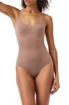 Spanx Thinstincts 2.0 Camisole Thong Bodysuit In Cafe Au Lait